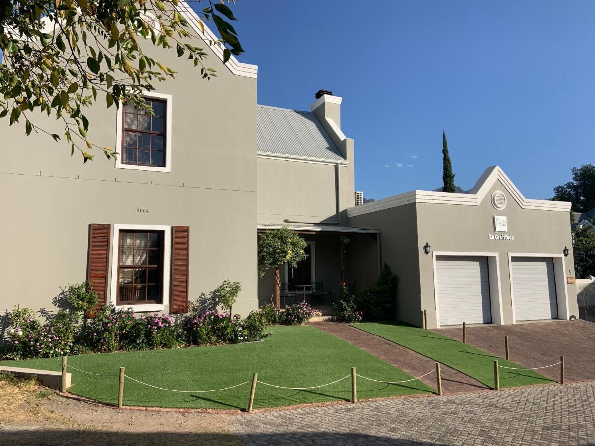 La Gratitude Self Catering Cottage Franschhoek Kültér fotó
